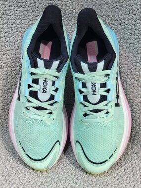 Hoka Skyward X Women's US Size 7B Mint Fluorite/Blue Spark Road Running Shoes